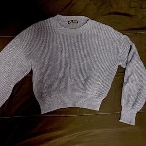 Size S Blue knit sweater